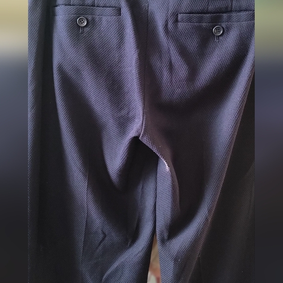 The Limited - Navy Blue Wide-Leg Trousers - Women's Size 6 - Picture 4 of 5